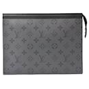Louis Vuitton Men's Monogram Eclipse Reverse Pochette Voyage