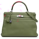 Hermès Red Togo Kelly II Retourne 35