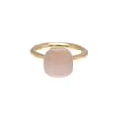 Pomellato Noodling Classic Rose Quartz Band Ring