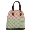 LOUIS VUITTON Monogram Mini Alma Haut Hand Bag Red M92204 LV Auth BA2563 - Louis Vuitton
