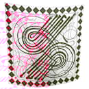 FOULARD HERMES FOUETS ET BADINES VIRGINIE JAMIN CARRE 140 SOIE SCARF SCARF - Hermès