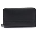 Bvlgari Black Leather Long Wallet - Bulgari