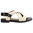 Ecru Leather Sandals - Autre Marque