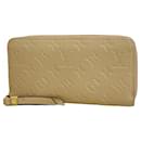 Louis Vuitton Long Wallet Monogram Empreinte Zippy M69034