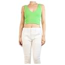 ME + EM Green V-neck cropped top - size UK 8 - Autre Marque