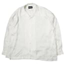 Danke Schon Geometric Jacquard Shirt White - Autre Marque