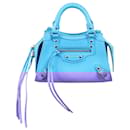 Azure blue mini Neo Classic City bag - Balenciaga