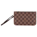 Louis Vuitton Brown Damier Ebene Neverfull PM Pouch