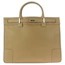 Gucci Beige Leather Tote Bag