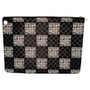 Louis Vuitton Pochette Jour GM Damier Graphite Limited Clutch Bag