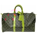 Louis Vuitton Keepall Monogram Boston Bag