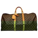 Louis Vuitton Keepall Monogram Boston Bag