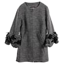 Chanel Camelia Wool Outerwear