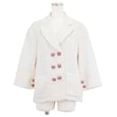 Chanel Tweed Double-Breasted Jacket P56048