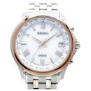Seiko Dolce 7B27-0AD0 White Dial Men's Wristwatch