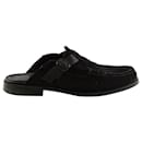 Black suede loafers - Autre Marque