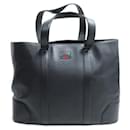 Gucci Web Leather Tote Bag