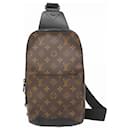 Louis Vuitton Monogram Macassar Avenue Sling Bag
