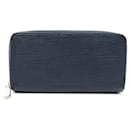 Louis Vuitton Zippy Wallet Epi Indigo Blue