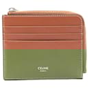 Celine Triomphe Zip Card Holder Coin Case - Céline