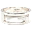 GUCCI Branded Cutout G Ring in Silver 925 - Gucci
