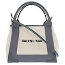 Balenciaga Navy Cabas XS Handbag