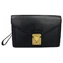 Louis Vuitton Epi Pochette Clutch Bag