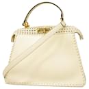 Fendi Peekaboo I See You Leather Handbag
