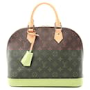 Louis Vuitton Alma Handbag Monogram Brown