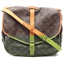 Louis Vuitton Saumur 35 Shoulder Bag Monogram Brown