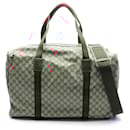 Gucci Large Duffle Bag GG Supreme Sherry Line