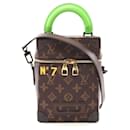 Louis Vuitton Monogram Vertical Box Trunk Handbag