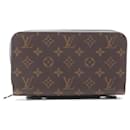 Louis Vuitton Monogram Macassar Zippy XL Wallet