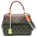 Louis Vuitton Cluny BB Monogram Rose Handbag
