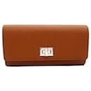 Fendi Peekaboo Leather Bifold Wallet