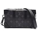 Louis Vuitton Soft Trunk Wallet Shoulder Bag Black