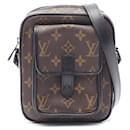 Louis Vuitton Christopher Wearable Wallet Monogram Macassar Shoulder Bag