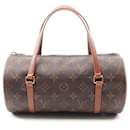 Louis Vuitton Papillon 26 Handbag Monogram Brown