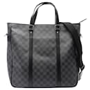 Louis Vuitton Tadao Tote Bag Leather PVC Canvas