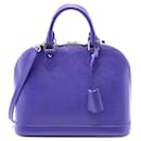 Louis Vuitton Alma PM Leather Handbag