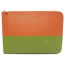 Louis Vuitton Leather Clutch Bag
