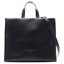Louis Vuitton Leather Shopper Tote Bag