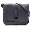 Hermes Steve Light Junior Navy Shoulder Bag - Hermès