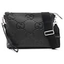 Gucci Jumbo GG Medium Leather Messenger Bag