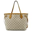 Louis Vuitton Damier Azur Neverfull PM Tote Bag