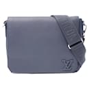 Louis Vuitton Leather Messenger Bag