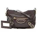 Balenciaga Leather Giant Hip Shoulder Bag