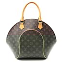 Louis Vuitton Ellipse MM Handbag Monogram Brown