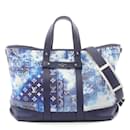 Louis Vuitton Trolley Tote Bag PVC Canvas Leather