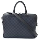 Louis Vuitton Oliver Damier Cobalt Briefcase
